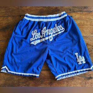 Los Angeles Dodgers Just Don Shorts Size XL